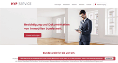 Desktop Screenshot of hypservice.de